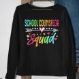 Funny School Counselor Squad Welcome Back To School Gift Sweatshirt Gifts for Old Women