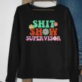 Funny Shit Show Supervisor Manager Boss Or Supervisor Sweatshirt Gifts for Old Women