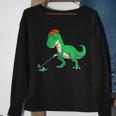 T Rex Dinosaur Golf For Golfer Sweatshirt Gifts for Old Women