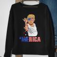Funny Trump Salt Merica Freedom 4Th Of July Gifts Sweatshirt Gifts for Old Women