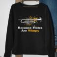 Funny Trumpet Gift Trumpeter Musician Music Sweatshirt Gifts for Old Women