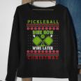 Ugly Christmas Sweater Kitchen Ace Pickleball Player Sweatshirt Gifts for Old Women