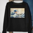 Funny Wave Capybara Surfing Rodent Sweatshirt Gifts for Old Women