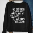 Funny Welding Designs For Men Dad Metal Workers Blacksmith Sweatshirt Gifts for Old Women