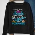 Future Marine Biology Gift Kids Ns Cool Science Biologist Sweatshirt Gifts for Old Women