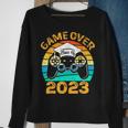 Game Over Class Of 2024 Video Games Vintage Graduation Gamer Sweatshirt Gifts for Old Women