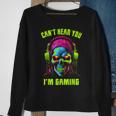 Gamer For Boys Ns Video Gaming Skull Sweatshirt Gifts for Old Women
