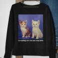 Gaslighting Isnt Real You Crazy BITCH Funny Cat Lover Gifts For Cat Lover Funny Gifts Sweatshirt Gifts for Old Women Gaslighting Isnt Real You Crazy BITCH Funny Cat Lover Gifts For Cat Lover Funny Gifts Sweatshirt Gifts for Old Women