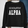 Generation Alpha Gen Alpha Sweatshirt Gifts for Old Women