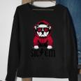Georgia Lovers Outfits Ga Sic Em Sports Red Style Sweatshirt Gifts for Old Women
