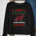 German Shepherd Dog Christmas Pajama Ugly Christmas Sweater Sweatshirt Gifts for Old Women