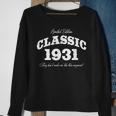 Gift For 89 Year Old Vintage Classic Car 1931 89Th Birthday Sweatshirt Gifts for Old Women