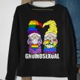 Gnomosexual Lgbtq Gnome For Gay Men Love Pride Gnomes Sweatshirt Gifts for Old Women