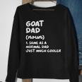 Goat Dad Definition Funny Sweatshirt Gifts for Old Women