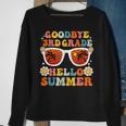 Goodbye 3Rd Grade Hello Summer Funny Third Grade Graduate Sweatshirt Gifts for Old Women