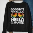 Goodbye 4Th Grade Hello Summer Sunglasses Last Day Of School Sweatshirt Gifts for Old Women