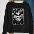 Goth Girl Skull Gothic Anime Aesthetic Horror Aesthetic Sweatshirt Gifts for Old Women