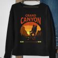 Grand Canyon National Park Rim Rim Retro Hiking Sweatshirt Gifts for Old Women