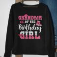 Grandma Of The Birthday Girl Western Cowgirl Themed 2Nd Bday Sweatshirt Gifts for Old Women