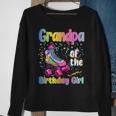 Grandpa Rolling Skate Birthday Matching Party Family Sweatshirt Gifts for Old Women