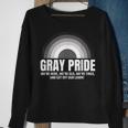 Gray Pride Were Here Were Old Were Tired Get Off Our Lawn Sweatshirt Gifts for Old Women