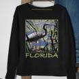 Great Blue Heron Florida’S Waterbird Aesthetic Graphic Sweatshirt Gifts for Old Women