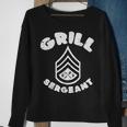 Grill Sergeant Bbq Barbecue Meat Lover Dad Boys Sweatshirt Gifts for Old Women