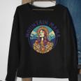 Groovy Mountain Mama Hippie 60S Psychedelic Artistic Sweatshirt Gifts for Old Women
