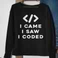 Growth Hacker Code Meme Quote Sweatshirt Gifts for Old Women
