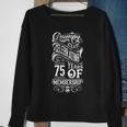 Grumpy Club Celebrating 75 Years Of Membership 75Th Birthday Sweatshirt Gifts for Old Women