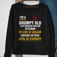 Grumpy Old 34Th Infantry Division Veteran Day Funny Xmas Sweatshirt Gifts for Old Women