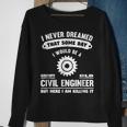 Grumpy Old Civil Engineer Gift Gift For Mens Sweatshirt Gifts for Old Women
