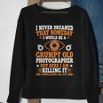 Grumpy Old Photographer Photography Camera Photograph Gift Sweatshirt Gifts for Old Women