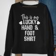 Hand And Foot Card Game Player Sharks Cards Sweatshirt Gifts for Old Women