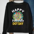 Happy Dot Day 2023 Colorful Dot Hand International Dot Day Sweatshirt Gifts for Old Women