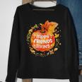 Happy Friendsgiving Thanksgiving With Friends Sweatshirt Gifts for Old Women