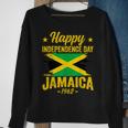 Happy Independence Day Jamaica 1962 Proud Jamaican Sweatshirt Gifts for Old Women