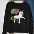 Haters Gonna Hate Unicorn Meme Sweatshirt Gifts for Old Women