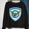 Hellenic Greek Air Force Sweatshirt Gifts for Old Women