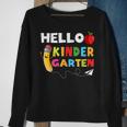 Hello Kindergarten Team Kindergarten Back To School Toddler Sweatshirt Gifts for Old Women