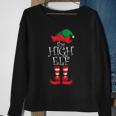 High Elf Matching Family Christmas Party Pajama High Elf Sweatshirt Gifts for Old Women