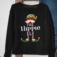 Hippie Elf Group Christmas Pajama Party Sweatshirt Gifts for Old Women