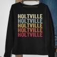 Holtville California Holtville Ca Retro Vintage Text Sweatshirt Gifts for Old Women
