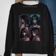 Horror Anime Girl Japanese Aesthetic Anime Otaku Japanese Sweatshirt Gifts for Old Women