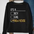 House Homeowner Housewarming Party New House Sweatshirt Gifts for Old Women
