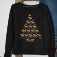 Hyena Christmas Tree Ugly Christmas Sweater Sweatshirt Gifts for Old Women