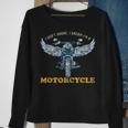 I Dont Snore I Dream Im A Motorcycle Snoring Bikers Funny Sweatshirt Gifts for Old Women