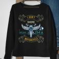 I Dont Snore I Dream Im A Motorcycle Snoring Funny Bikers Sweatshirt Gifts for Old Women