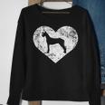 I Love Great Dane Dog Funny Cute Pet Owner Gift Sweatshirt Gifts for Old Women