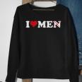 I Love Men Without The N | I Love Men With N Crossed Out Sweatshirt Gifts for Old Women